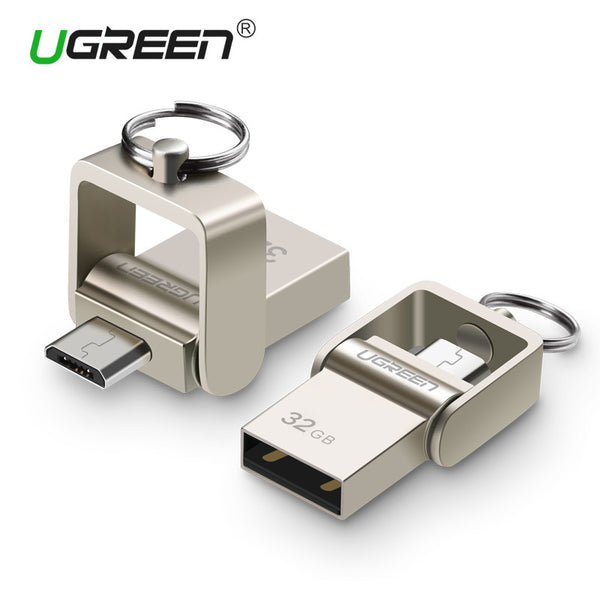 Ugreen USB Flash Drive 64GB Metal Pendrive High Speed USB Memory Stick 32GB pen Drive Real Capacity 16GB USB Flash U disk